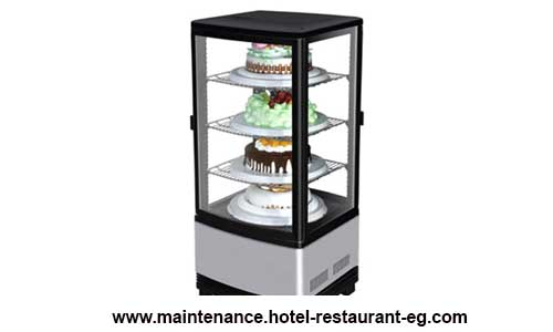 Maintenance-of-rotary-display-refrigerator-3-rack